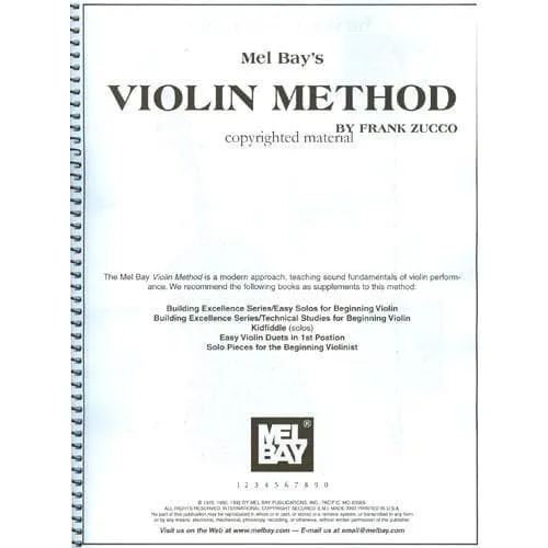 Zucco Volume 1 Violinschule Buch mit DVD für Anfänger