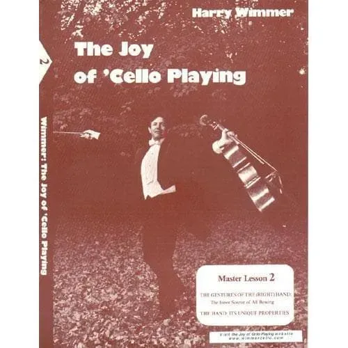 Wimmer Joy of Cello Playing Master Lesson 2 Cellobuch