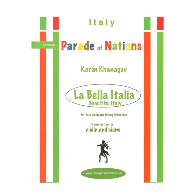 Shar Music Khanagov La Bella Italia Noten Violine Klavier