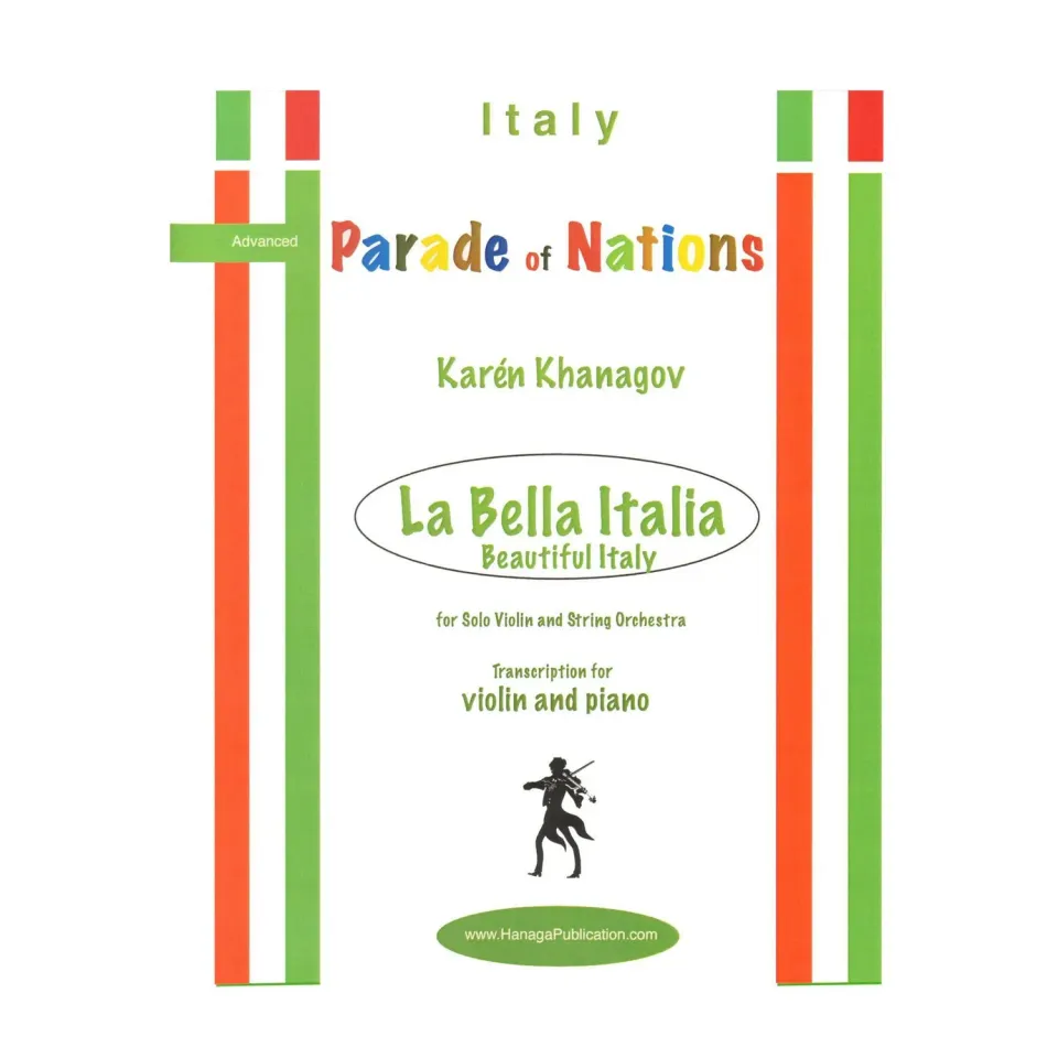 Shar Music Khanagov La Bella Italia Noten Violine Klavier