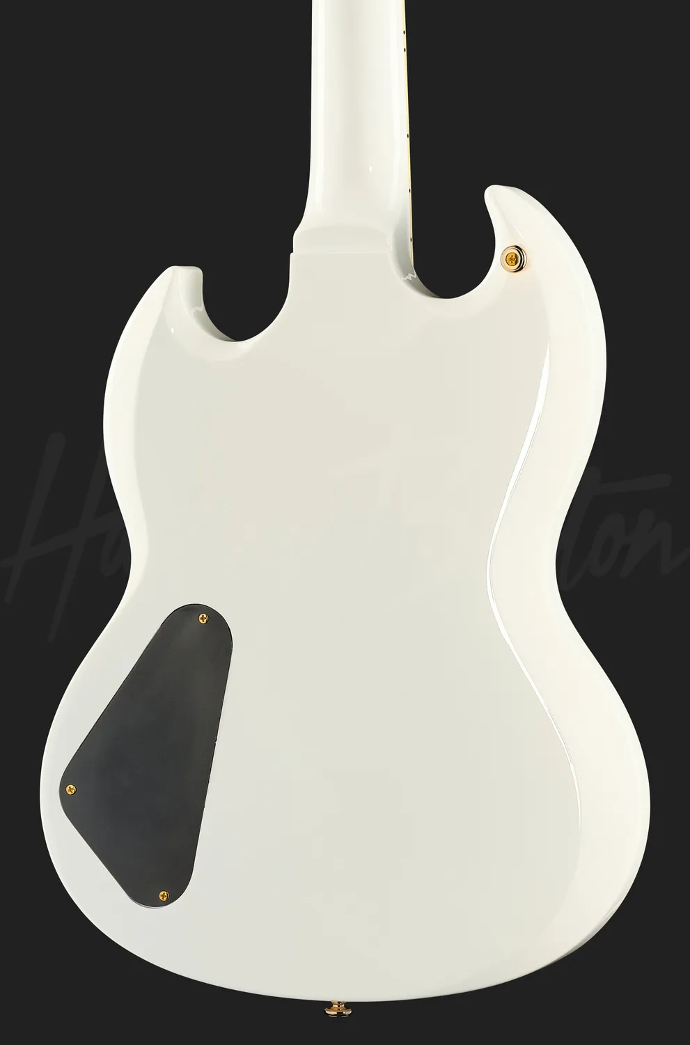 Harley Benton DC-Custom II E-Gitarre White Alnico