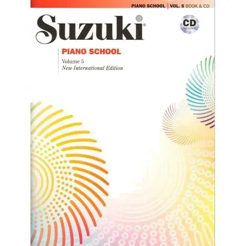 Suzuki Piano School Volume 5 Klaviernoten mit CD