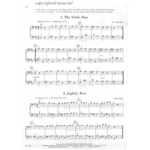 Belwin Applebaum Beautiful Music Cello Duette Noten Vol 1