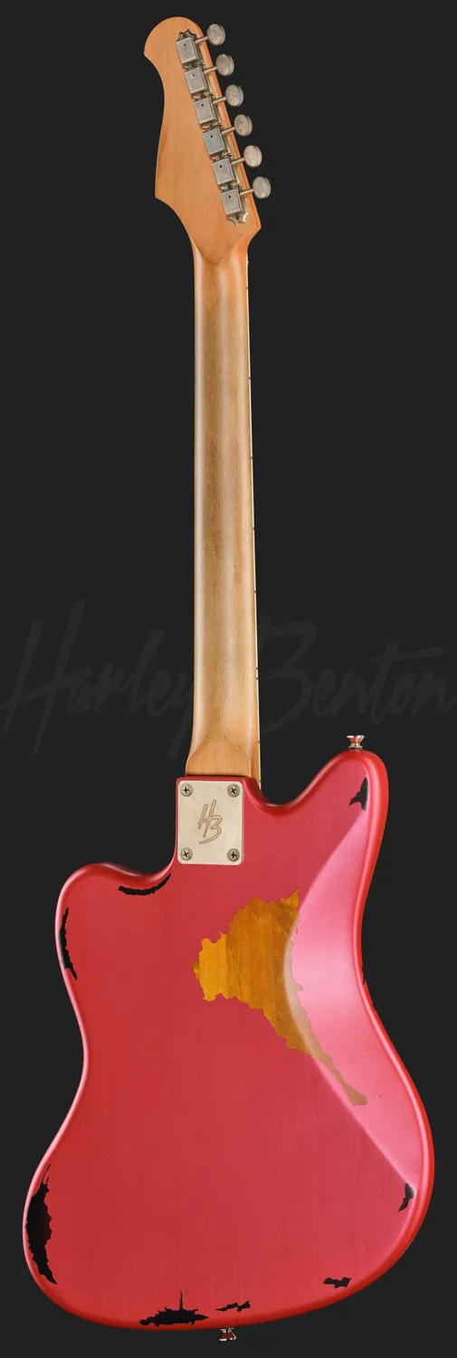 Harley Benton JA-60HA E-Gitarre Candy Apple Aged