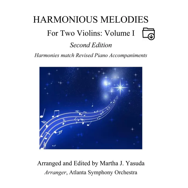 Shar Harmonious Melodies For Two Violins Vol. I Noten-Download Suzuki
