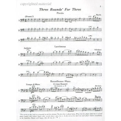 Shawnee Press Bass Clef Sessions 2-4 Cellos Noten