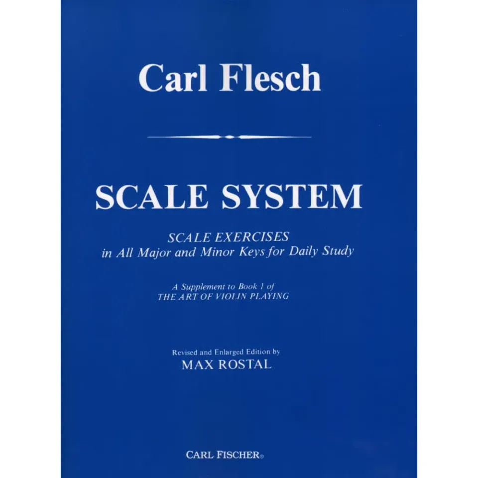 Carl Fischer Flesch Skalensystem Violine Rostal Noten