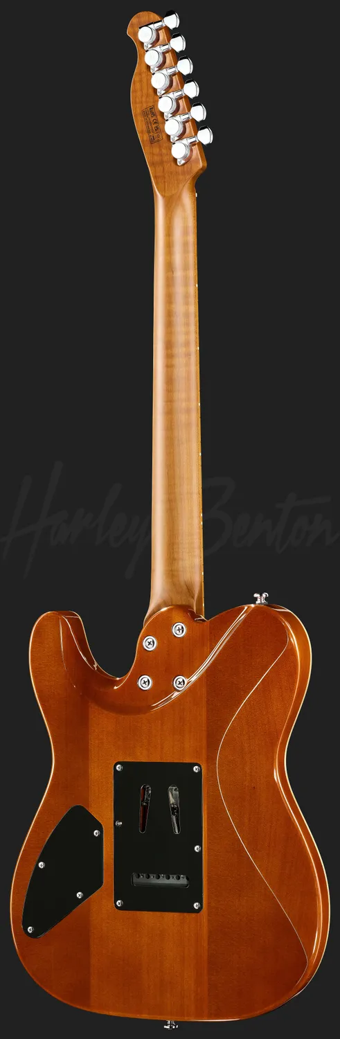 Harley Benton Fusion-T II HH E-Gitarre Ocean Turquoise Humbucker