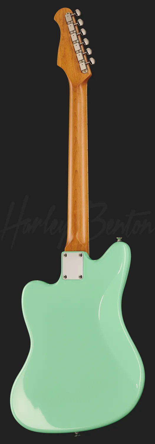 Harley Benton Classic JA-60CC E-Gitarre Seafoam Green Offset