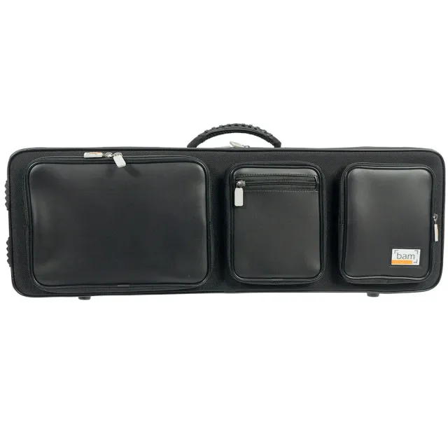 BAM Bamtech Hybrid Violinkasten 4/4 Rucksackträger schwarz