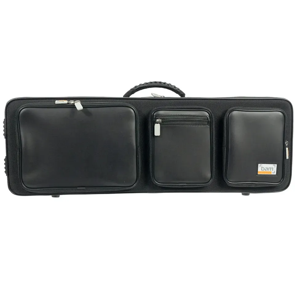 BAM Bamtech Hybrid Violinkasten 4/4 Rucksackträger schwarz