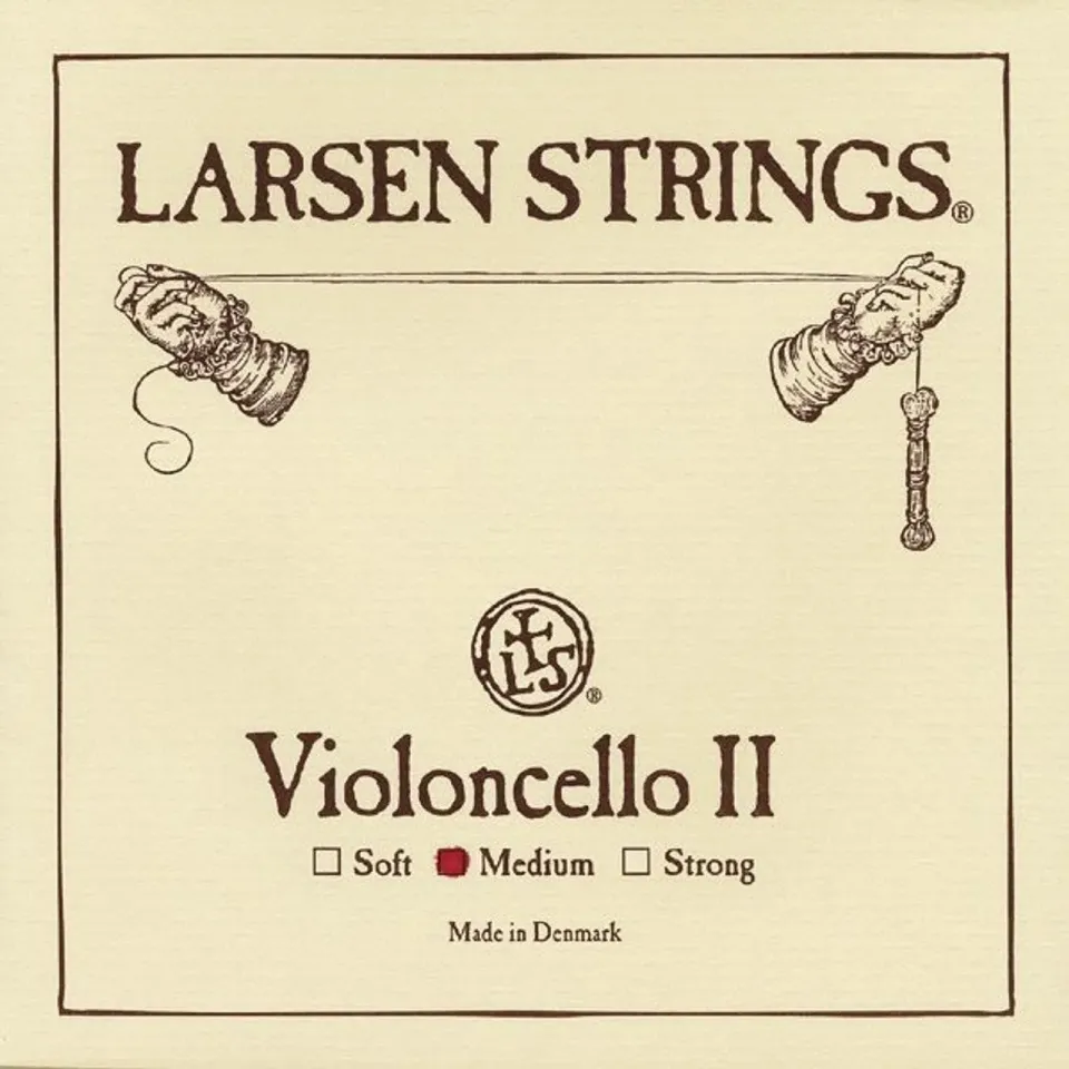 Larsen Cello D Saite Medium 4/4 warm