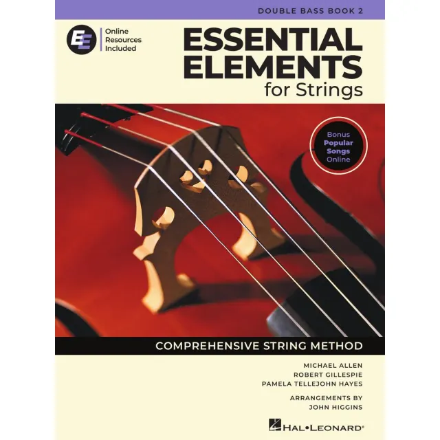 Hal Leonard Essential Elements Bass Schule Buch 2 Ausgabe 2025