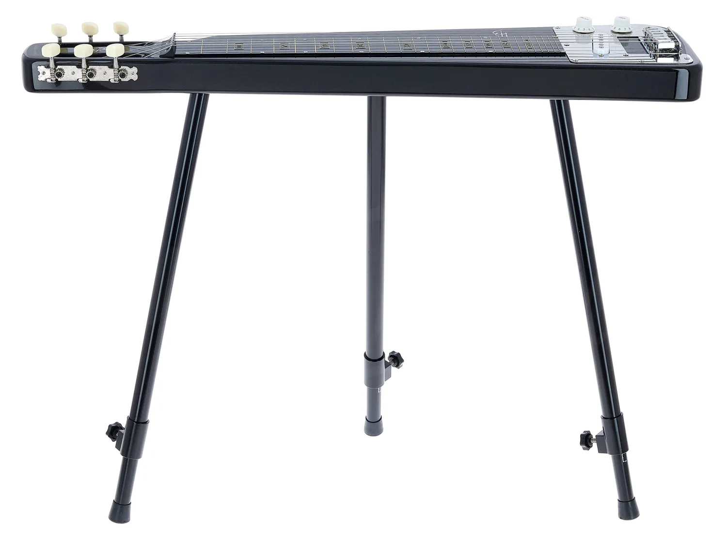 Harley Benton Slider II Lap-Steel-Gitarre Set mit Ständer Tonbar