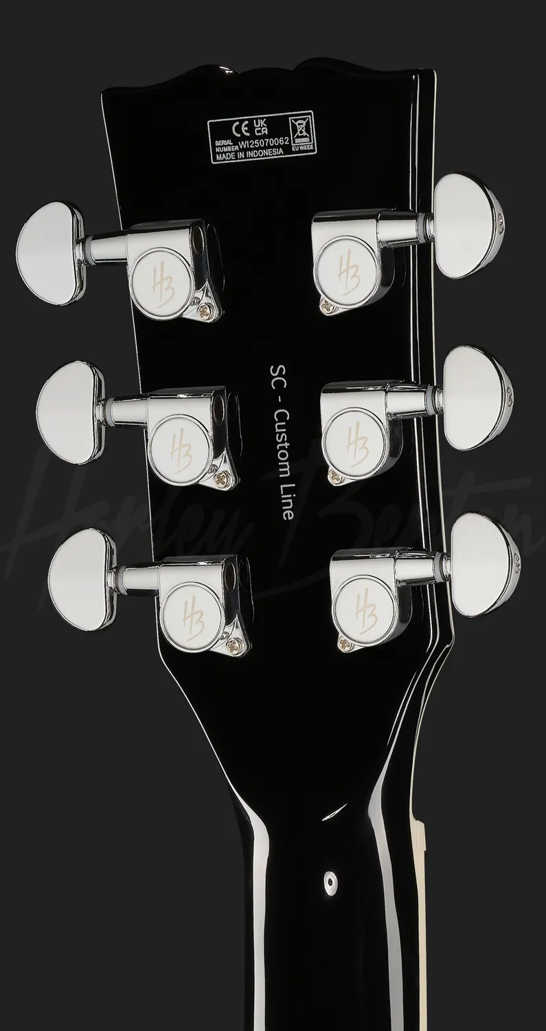 Harley Benton SC-Custom III E-Gitarre Silver Sparkle