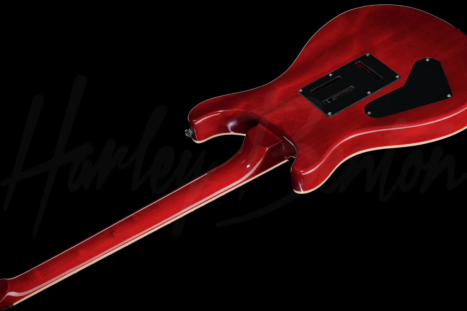 Harley Benton Deluxe CST-24T E-Gitarre Paradise Flame Tremolo