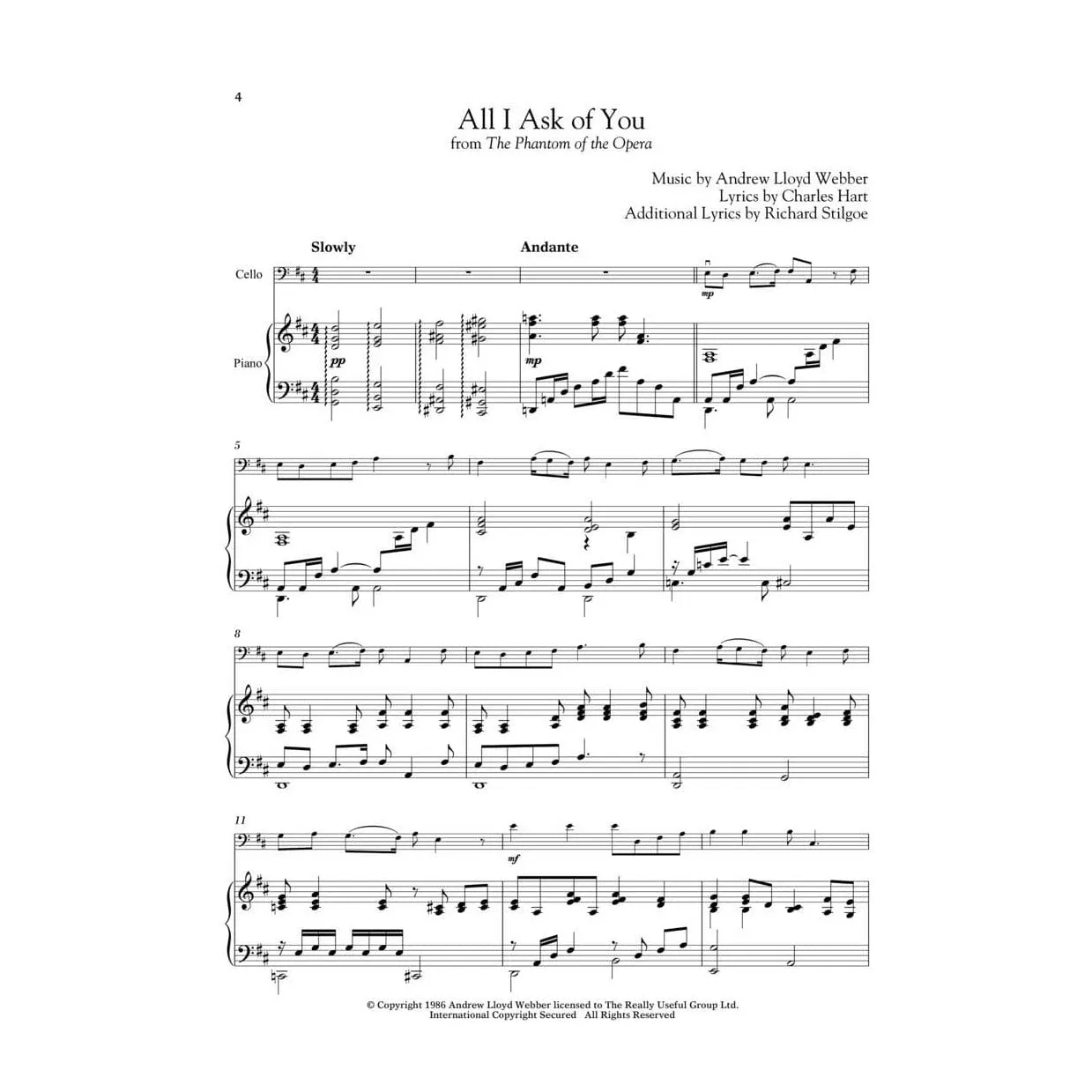 Hal Leonard Broadway Songs Noten Cello Klavier Audio