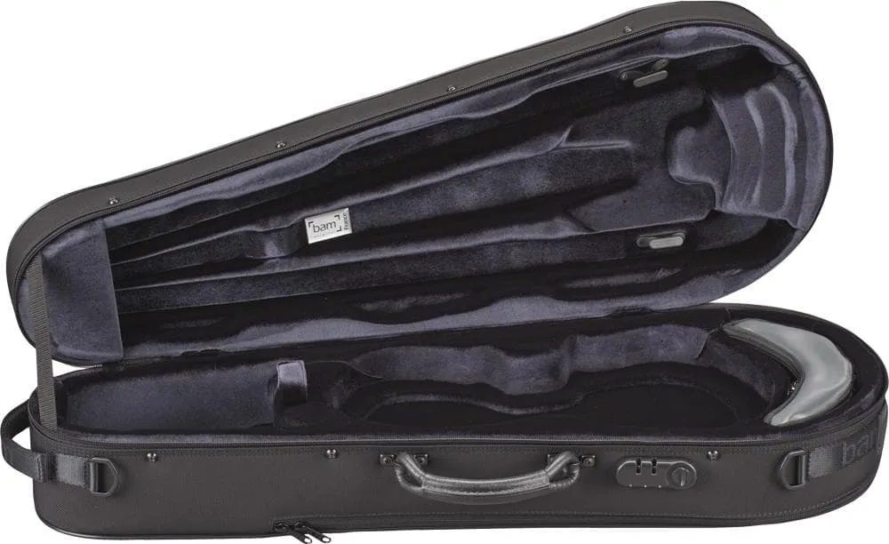 BAM Stylus Contoured Bratschenkoffer schwarz strapazierfähig