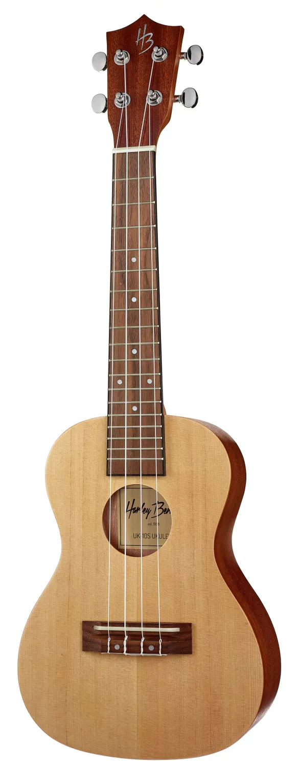 Harley Benton UK-10S Ukulele Konzert Fichte Natur