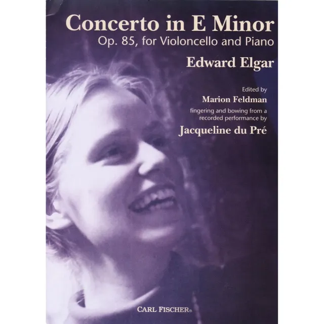 Carl Fischer Elgar Cellokonzert Op.85 Noten Cello Klavier du Pré