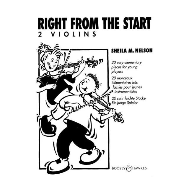 Boosey & Hawkes Nelson Right From The Start Noten 2 Violinen