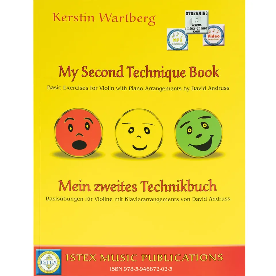 Istex Wartberg My Second Technique Book Violinschule mit CD