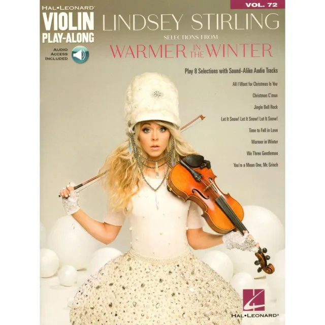Hal Leonard Violin Play-Along Vol. 72 Lindsey Stirling Noten Winter