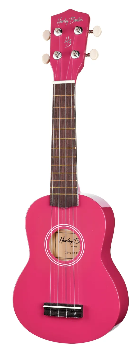 Harley Benton HBUK12 Magenta Sopran-Ukulele Einsteiger