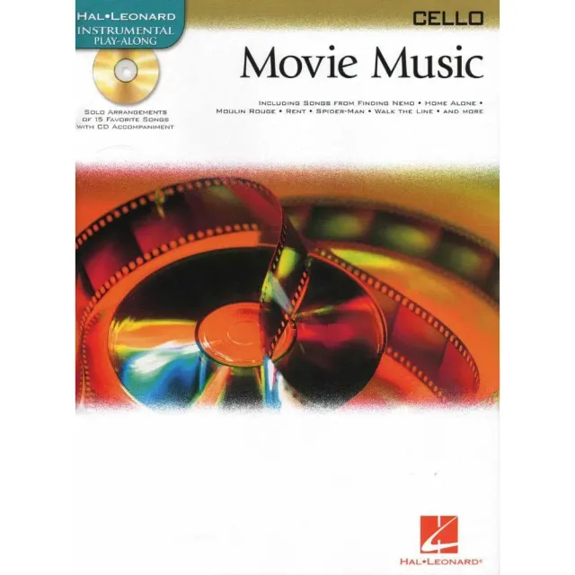 Shar Music Movie Music Cello Noten mit CD 15 Filmsongs