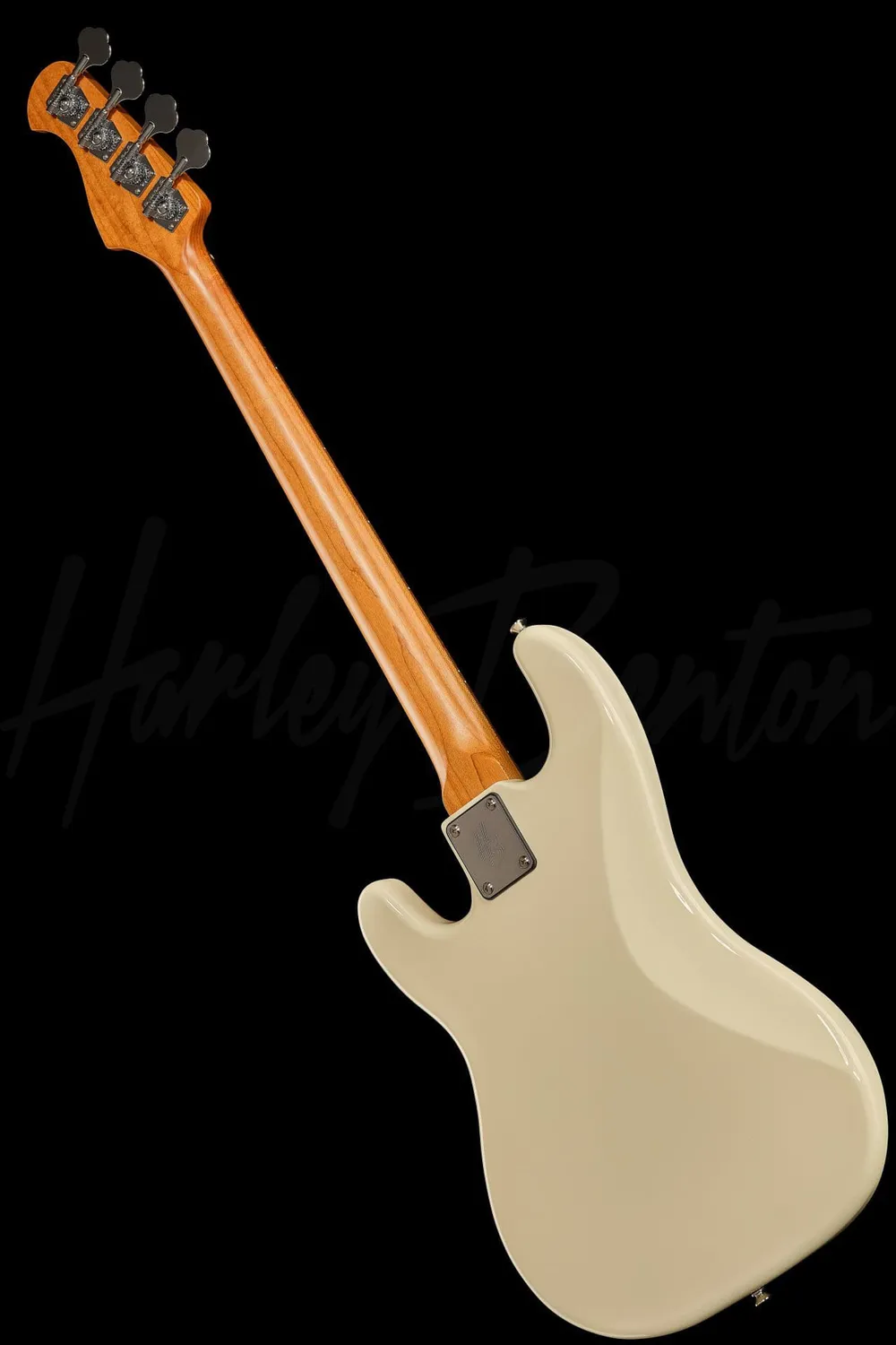 Harley Benton PB-62CC OW E-Bass Vintage Split-Coil weiß