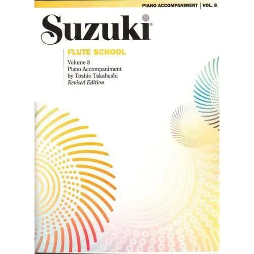 Suzuki Flute School Vol. 8 Noten Klavierbegleitung