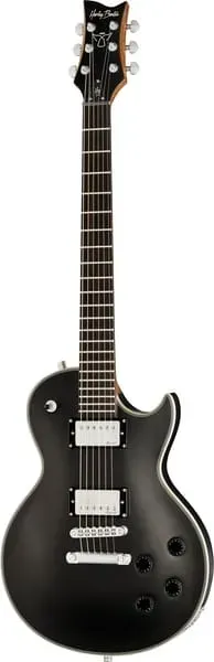 Harley Benton Pro Series Agufish STD E-Gitarre Black Satin