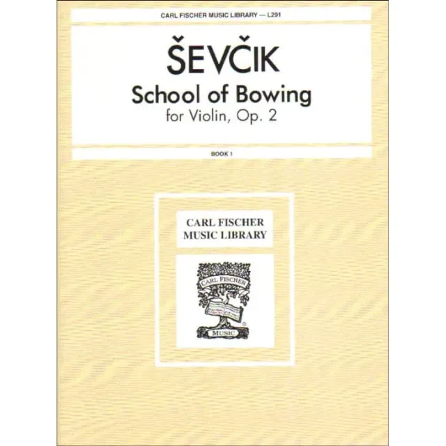 Sevcik School of Bowing Technics Op 2 Book 1 Violinnoten