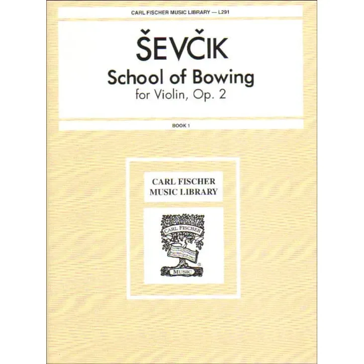 Sevcik School of Bowing Technics Op 2 Book 1 Violinnoten