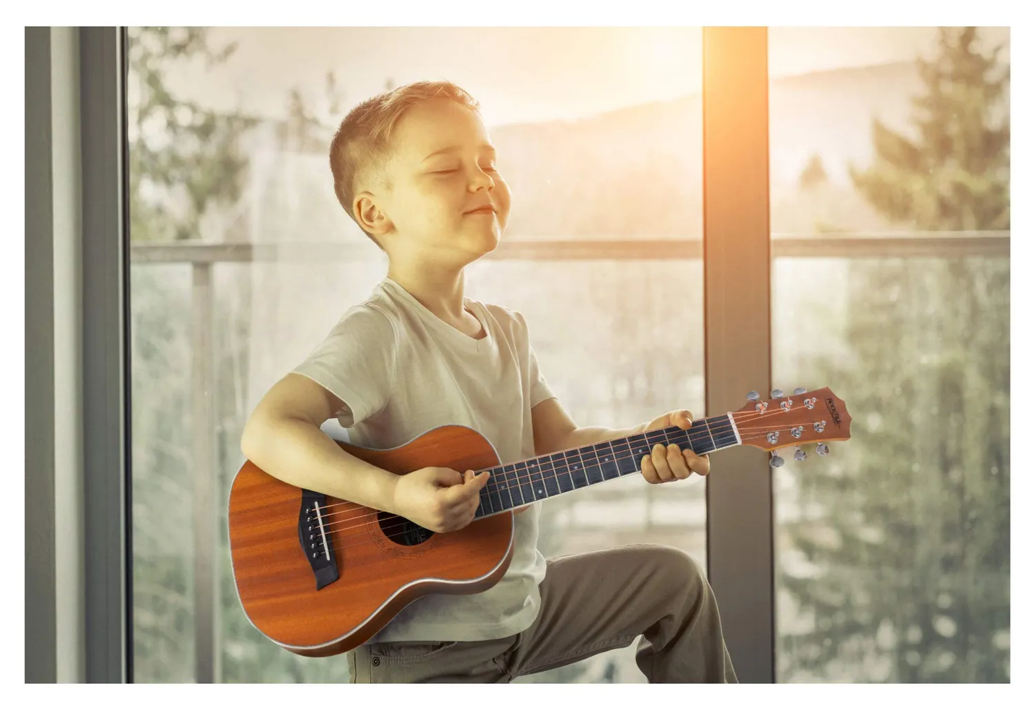 Rocktile G-10 NT Guitarlele Natur Zeder