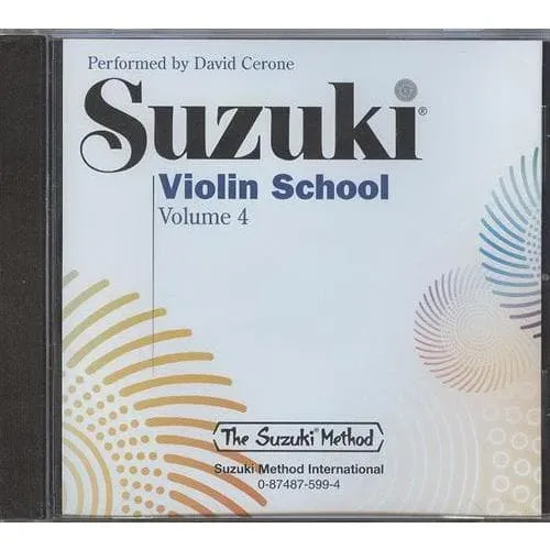 Suzuki Violin School Volume 4 CD Violine Hörbeispiel