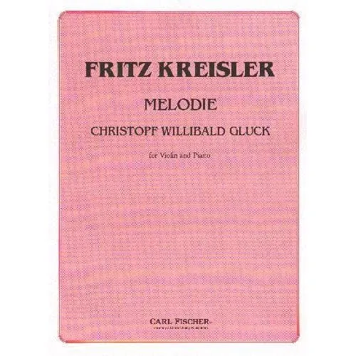Carl Fischer Gluck Kreisler Melodie Violine Noten Klavier