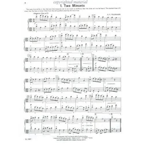 Shar Music Chamber Music Book 3 Noten Bratsche 3. Lage