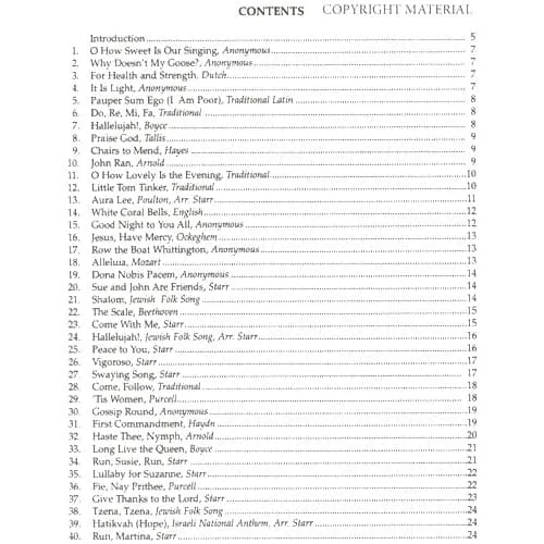 Alfred Starr Rounds and Canons Cello Noten Cellostimme