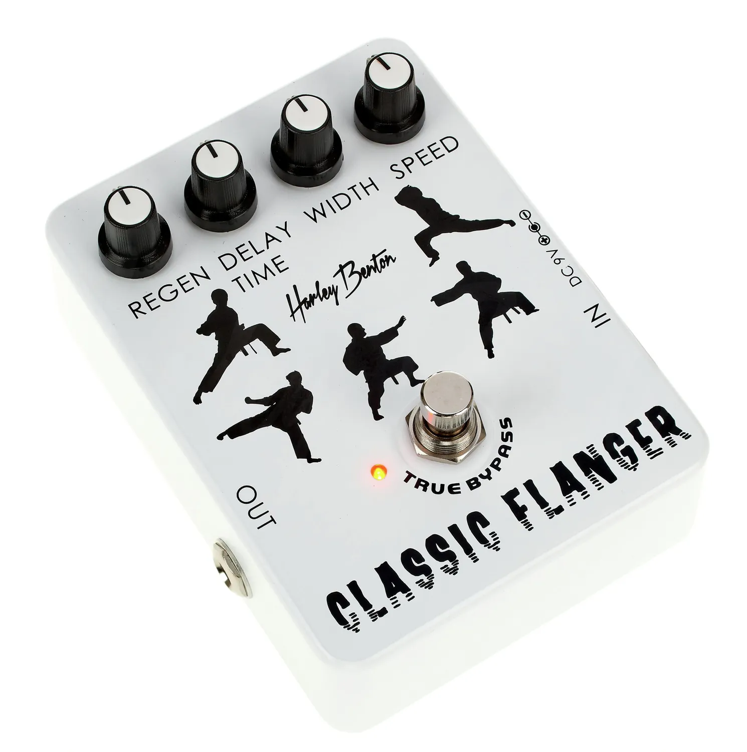 Harley Benton Classic Flanger Effektpedal True Bypass