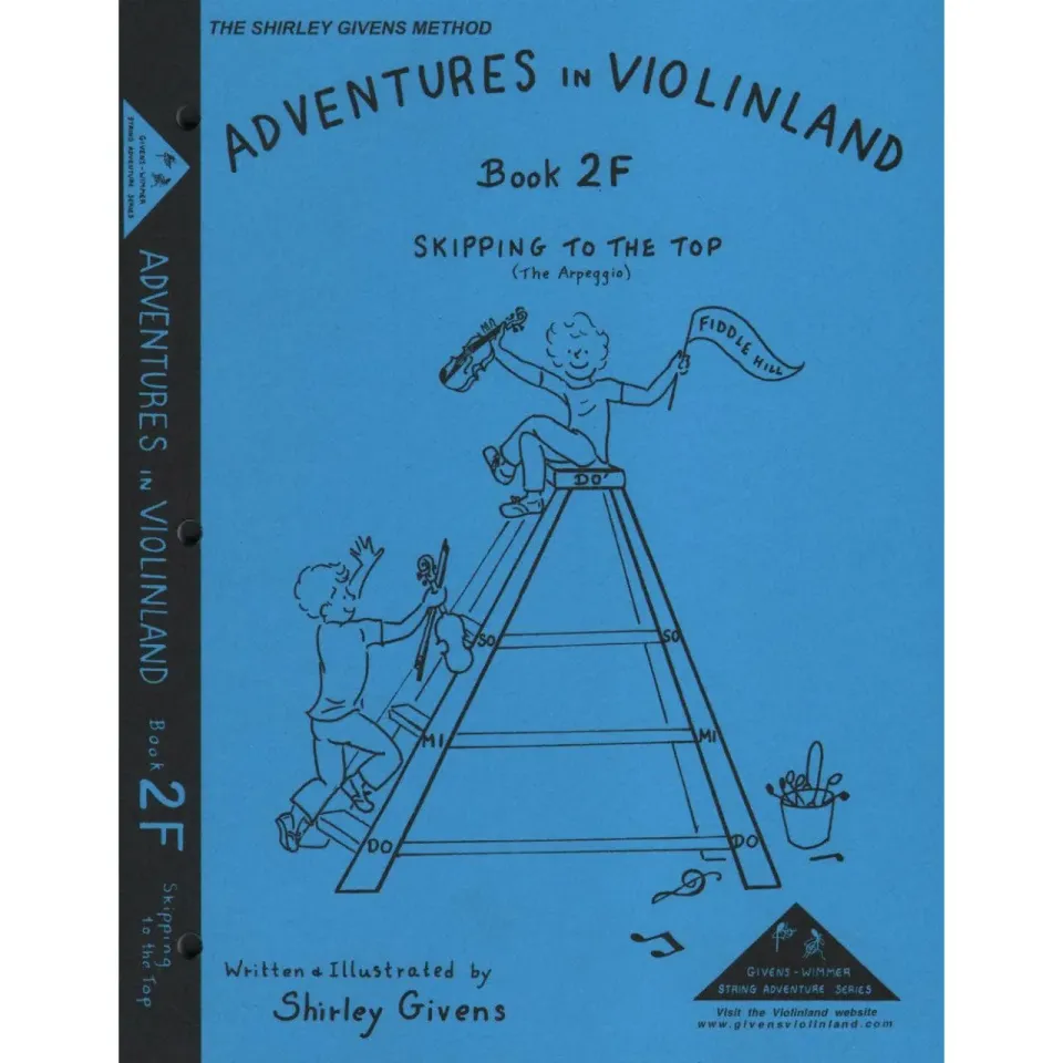 Shar Music Adventures in Violinland 2F Notenheft Skipping