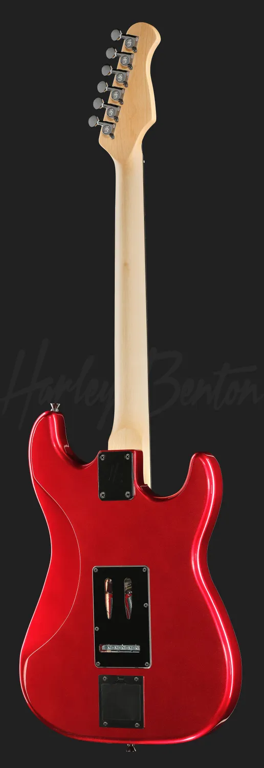 Harley Benton ST-JAMster LH E-Gitarre Candy Apple