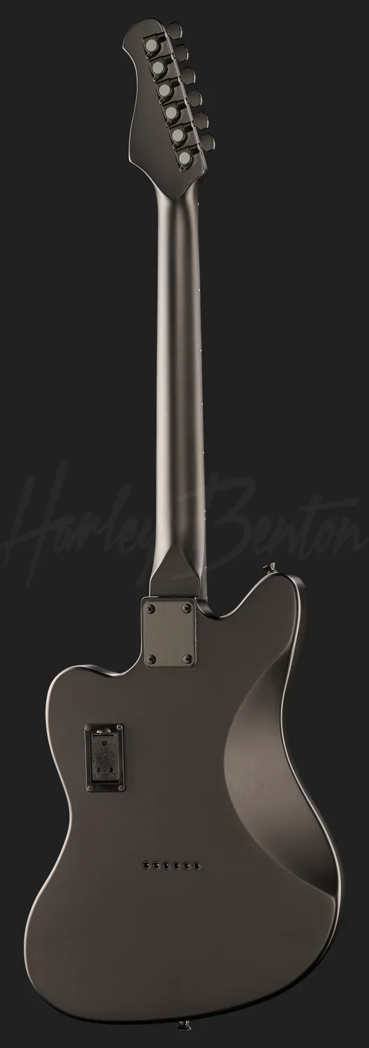 Harley Benton Classic JA-20HH E-Gitarre Active Schwarz matt