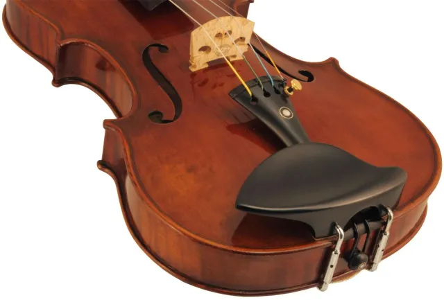 Zitsman Kinnhalter Violine Ebenholz Mitte hoch 2,8 cm
