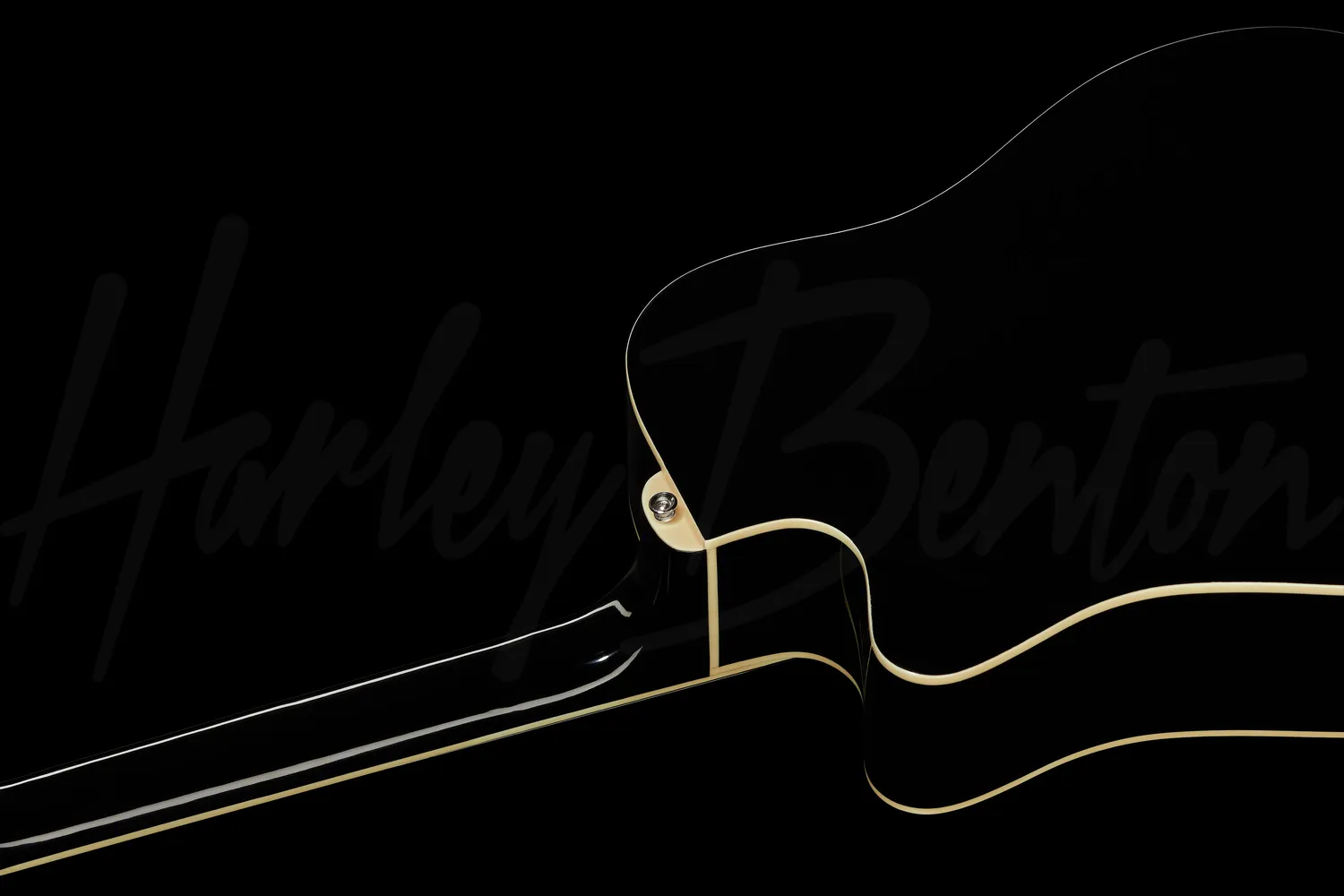 Harley Benton Custom Line D-200CE-12 Westerngitarre 12-saitig BK
