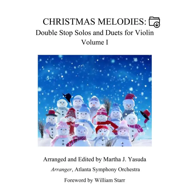 Yasuda Christmas Melodies Doppelgriff Noten Violine Vol.1