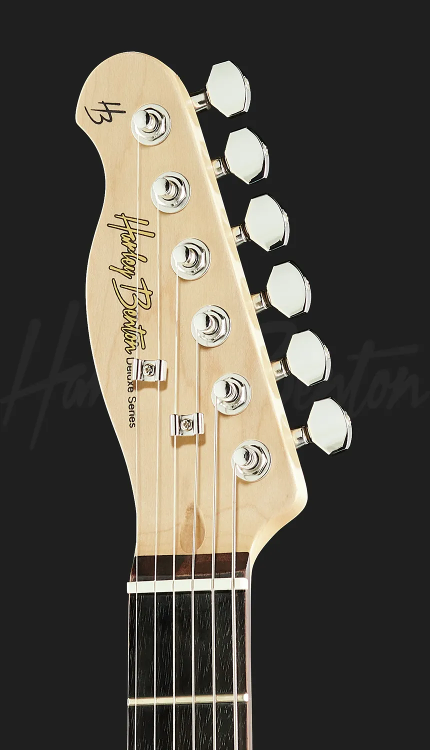 Harley Benton TE-90QM LH E-Gitarre Rot P90 Linkshänder