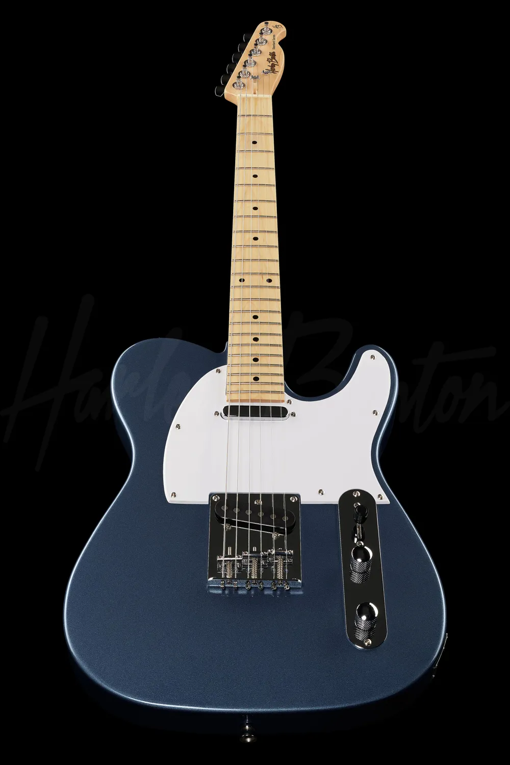 Harley Benton TE-20MN BM E-Gitarre Singlecoil blau
