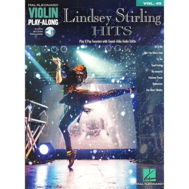 Lindsey Stirling Hits Vol.45 Violine Noten mit Audio