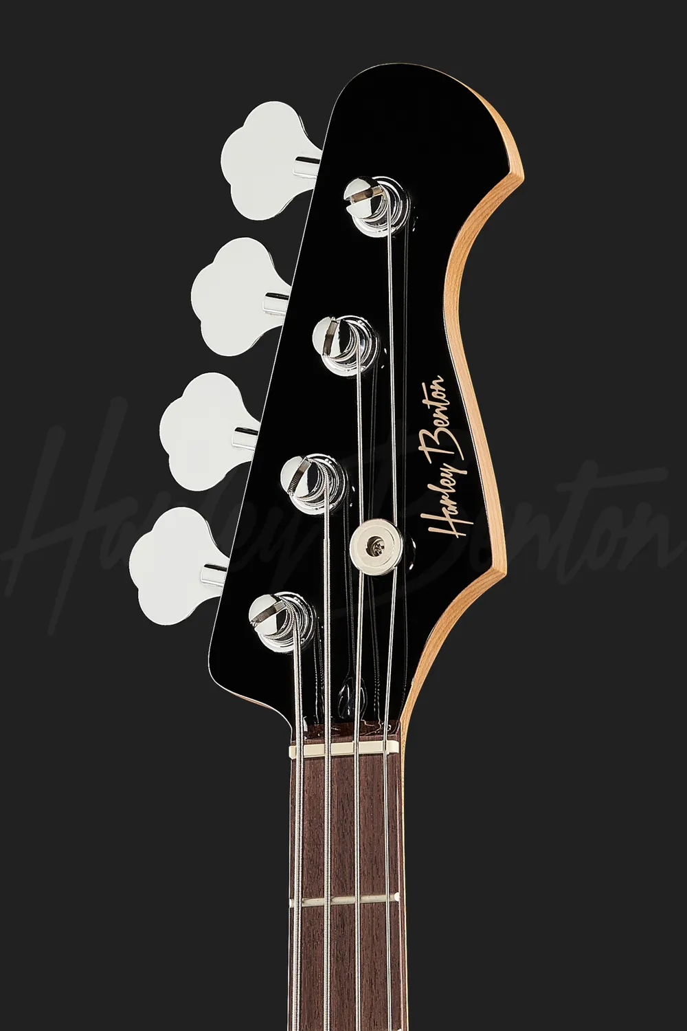 Harley Benton JB-62CC BK E-Bass schwarz Alnico-5